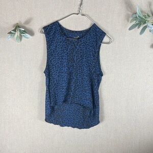 Pheel > Blue Cheetah Muscle Tank Small